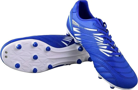 Valencia Adult Soccer Cleats - Lightweight and Durable Men'S Soccer Shoes for Superior Performance - Unisex Mens and Womens Firm Ground Soccer Cleats with round Studs for Maximum Traction