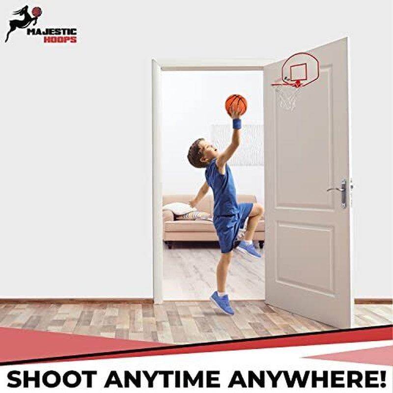 Mini Basketball Hoop - Indoor Basketball Hoop - Durable Plastic Basketball