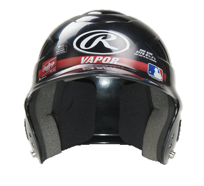 Vapor Youth Baseball Batting Helmet, Black