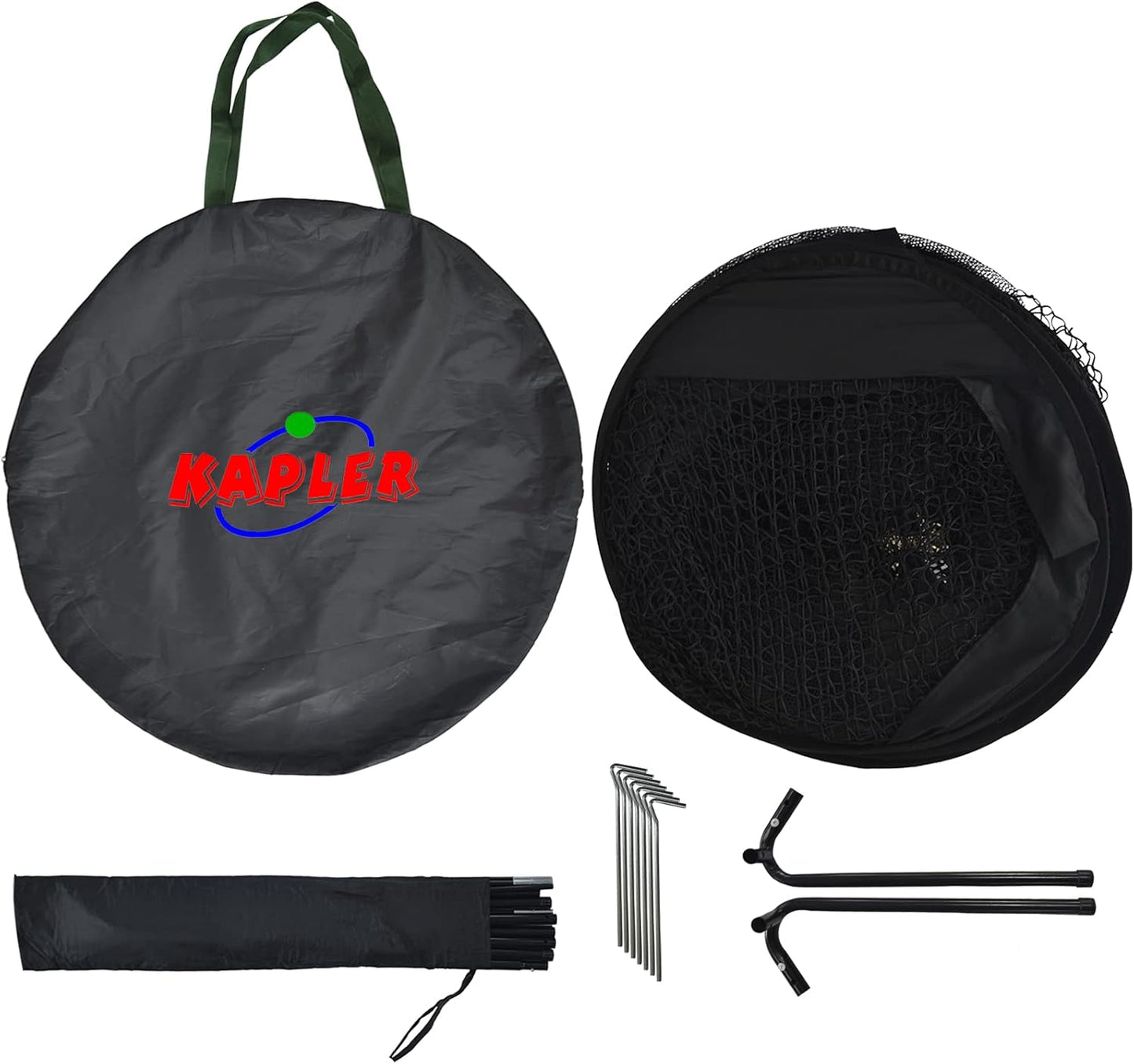 Batting Cage Baseball Softball Net，Pop up Batting Cage Backstop Net with Carry Bag，12'(L) X6'(W) X9.5'(H) Baseball Softball Batting Practice Cage Net