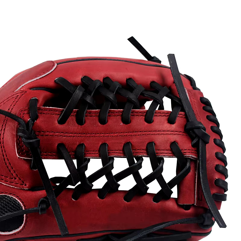 1MOQ Baseball Fielding Gloves Tumbled Cowhide Custom Glove Softball Japan Kip Leather Baseball Glove