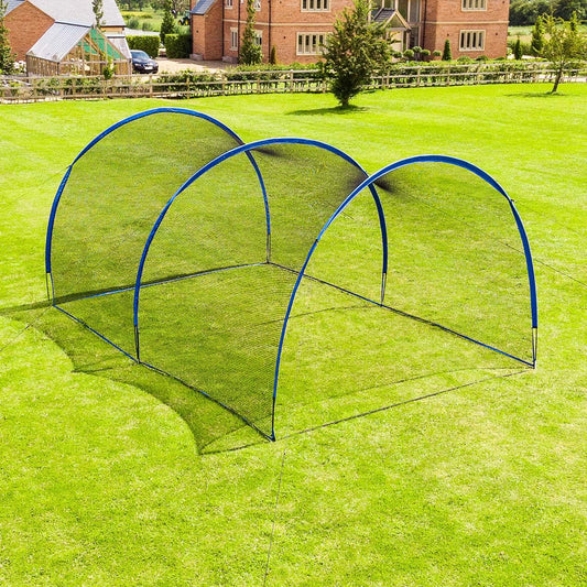 Forza Pop-Up Baseball Batting Cage | Portable, Fiberglass Frame with Polyester Netting, Instant Setup for Anywhere Practice | Multiple Size Options, Includes Carry Bag