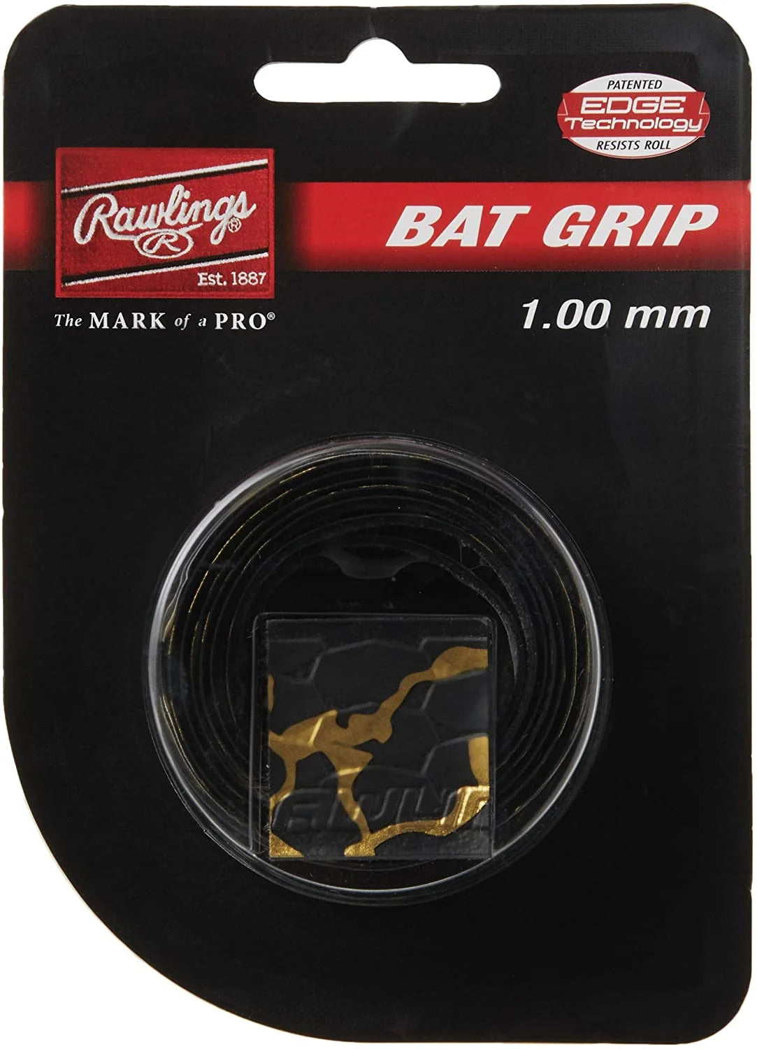 1.00Mm Baseball Bat Grip, Gold Rush