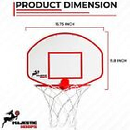 Mini Basketball Hoop - Indoor Basketball Hoop - Durable Plastic Basketball