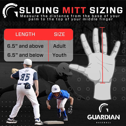 Sport Sliding Mitt - Adult Regular- Protective Baseball Hand Guard- 1 per Pack