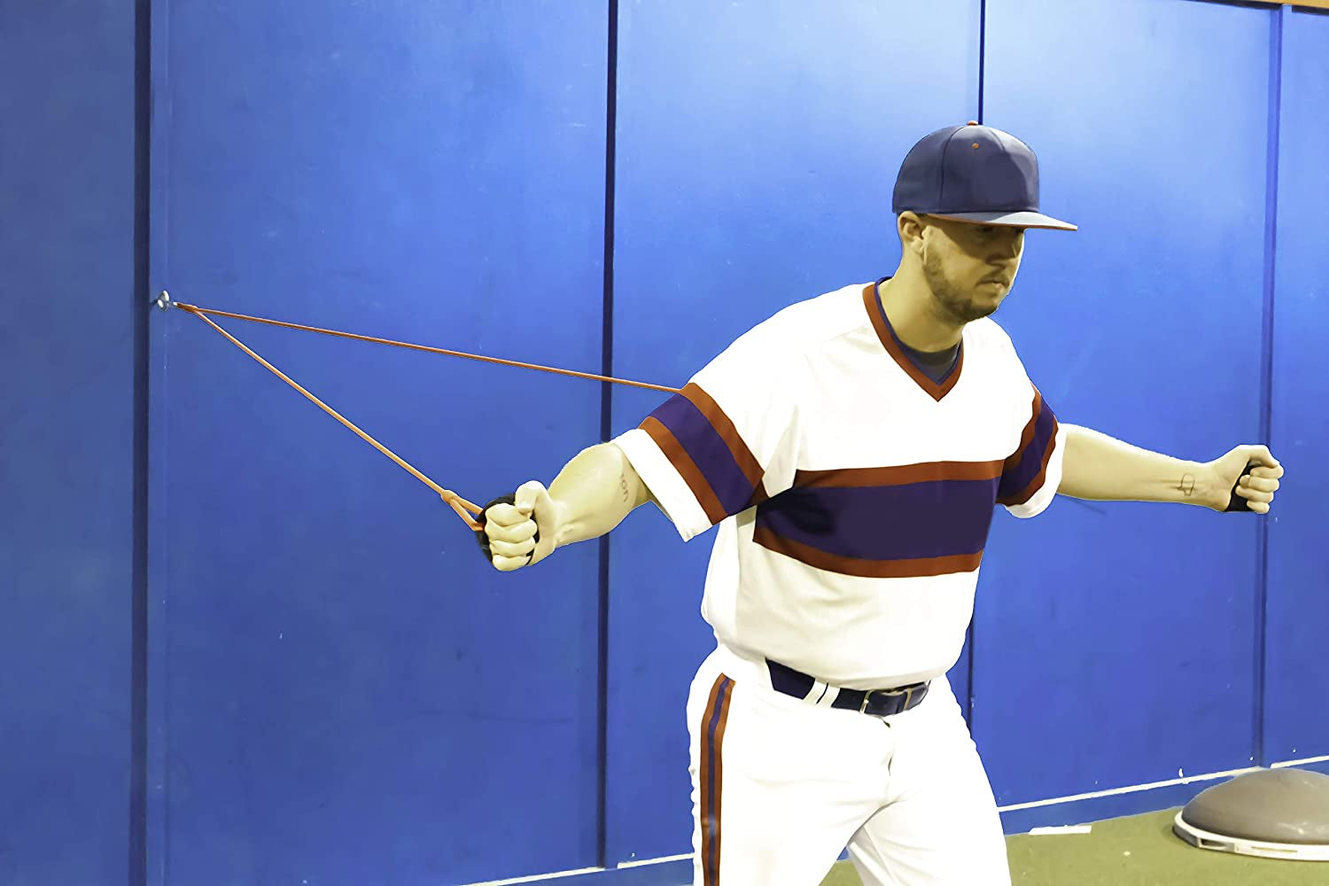 Baseball Resistance Bands Youth & Adult Athletes Safely Improve Pitching Throwing Batting & Arm Strength Used by Pitchers Quarterbacks Volleyball Basketball