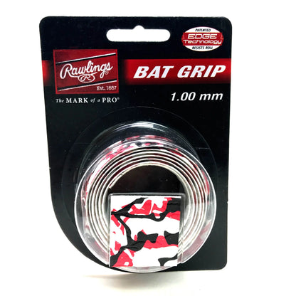 1.00Mm Baseball Bat Grip, Red Wave